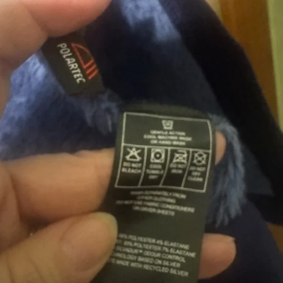 Rohan Pack Pocket Polartec Fleece Jacket Womenâs Medium Blue Full Zip Outdoor - Picture 4 of 6